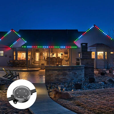 DC48V 40mm RGBW IP67 LED Pixel Light impermeabile per illuminazione decorativa interna ed esterna