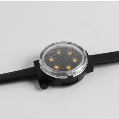 Luce puntiforme LED impermeabile DC48V RGBW IP67 per illuminazione di binari paesaggistici permanenti per esterni