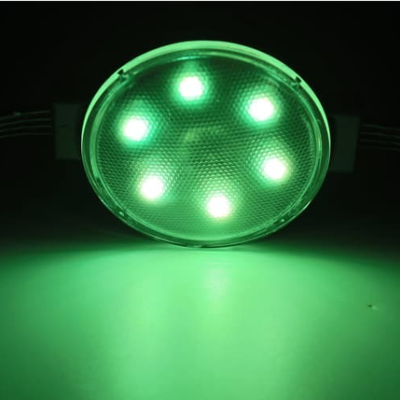 Decorazione della facciata dell'alloggiamento in alluminio con luce puntiforme impermeabile DC24V SMD3535 IP67