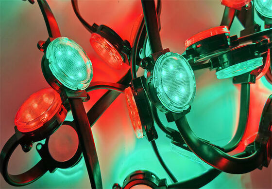 DC48V 40mm RGBW IP67 resistente all'acqua LED Pixel Light per l'illuminazione delle facciate degli edifici