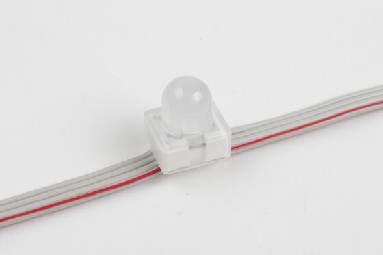 Luce LED RGB SMD5050 da 12 mm IP67 DC5V con ancoraggio passante e angolo di fascio di 160 gradi