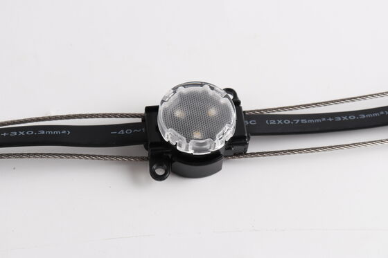 Luce Puntuale LED RGBW Solare IP67 Impermeabile 30mm DC12V per Illuminazione Paesaggistica Edifici Esterni