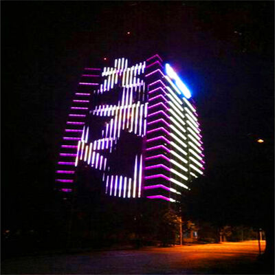 30mm quadrato LED Pixel Module RGBW Quattro colori IP67 resistente all'acqua luce di segnale esterno