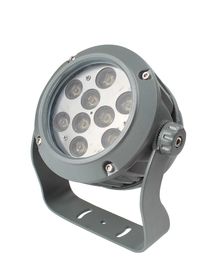 Ip65 ha condotto la luce di inondazione ha condotto la luce di inondazione principale d'accensione all'aperto principale riflettore circolare della lampada 9w Smd