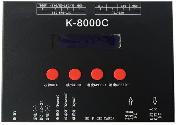 Programmable RGB LED Controllers Strip Module 5W K-8000C 128MB-32GB Capacity