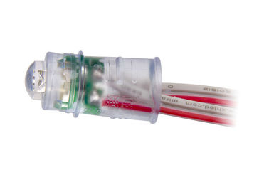 PVC Shell Glue Material della luce DC5V 12mm F8 IP67 del pixel di Bean Warm White Waterproof Led di miracolo