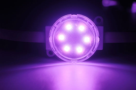 IP67 1.5W pixel impermeabile di CC 24V 40mm RGB LED