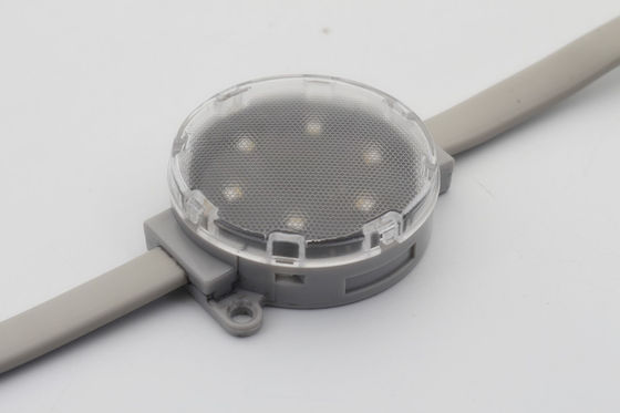 Il pixel di Shell 1.2W 24V IP67 50MM del PC di SMD 3535 ha condotto leggero