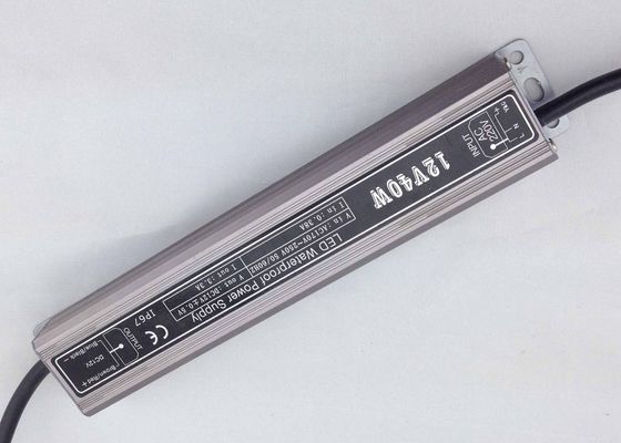 40W AC90 - 130V Constant Voltage LED Power Supply 12V DC , Waterproof LED Driver