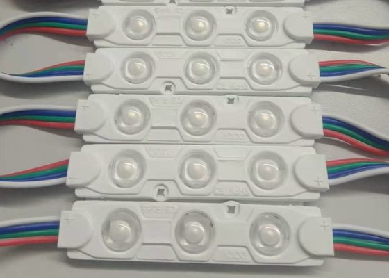 5050 che Smd 3 ha condotto il modulo dell'iniezione LED del modulo 0.75w 12v Ip67 RGB hanno condotto il modulo della luce di striscia
