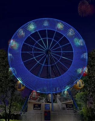 30mm Dmx hanno condotto la facciata della costruzione del pixel SMD RGB accendono la luce all'aperto del punto del pixel del LED intorno al modulo principale