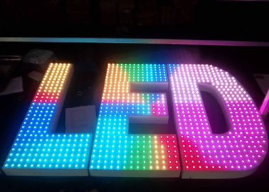 Lettera di Manica all'aperto del LED che annuncia i segni del LED per la società, d'altezza 1 metro