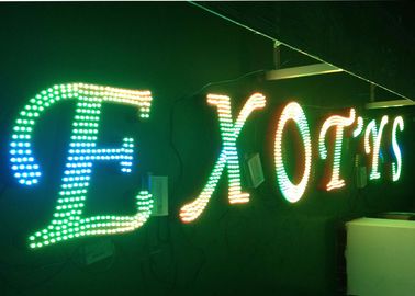 Animazione programmabile di Shell del metallo che annuncia i segni del LED, segno dell'esposizione di LED