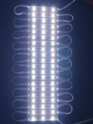 Modulo a LED SMD 2835 a 3 luci 12V con lenti a segnale 1W IP67 PC Body Pixel Lampade per decorazioni esterne