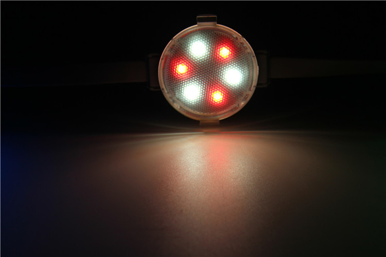 luce indirizzabile impermeabile del punto del paesaggio LED della luce del pixel di 40mm RGB LED